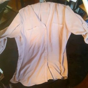 Express portofino shirt, blush